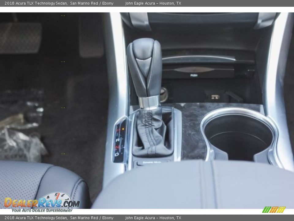 2018 Acura TLX Technology Sedan San Marino Red / Ebony Photo #33