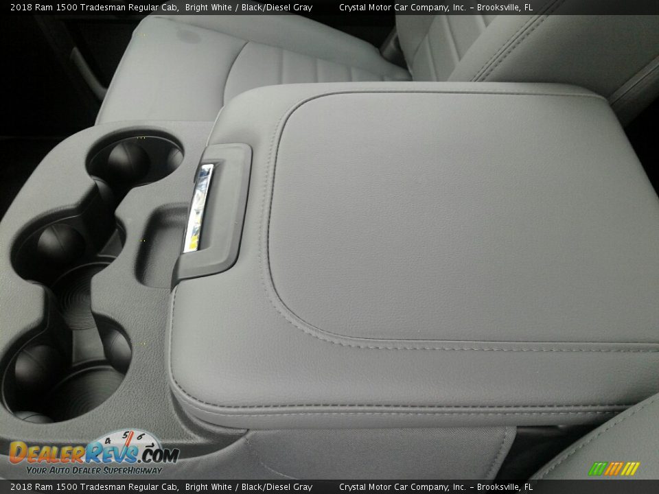 2018 Ram 1500 Tradesman Regular Cab Bright White / Black/Diesel Gray Photo #19