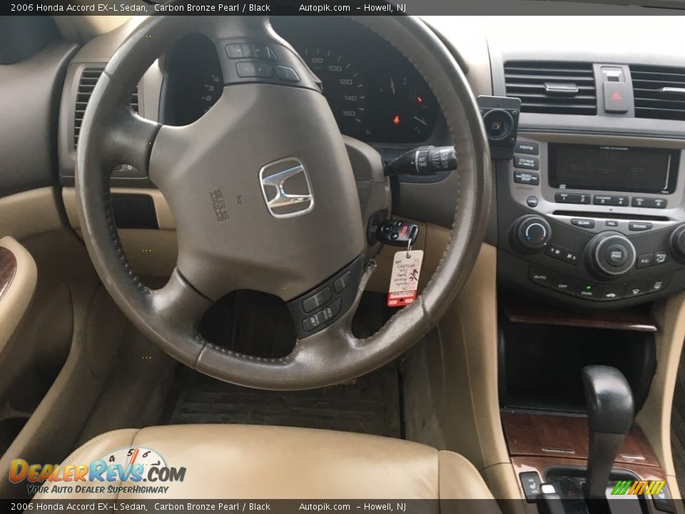 2006 Honda Accord EX-L Sedan Carbon Bronze Pearl / Black Photo #15
