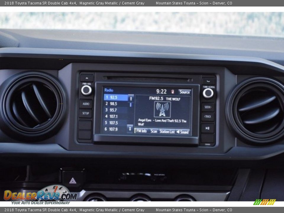 2018 Toyota Tacoma SR Double Cab 4x4 Magnetic Gray Metallic / Cement Gray Photo #6