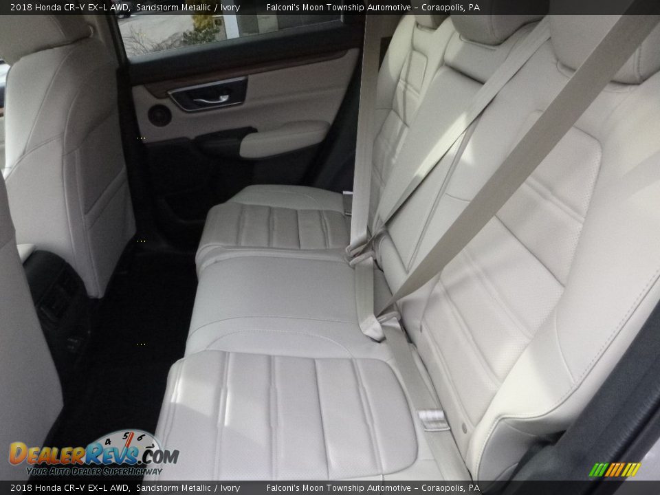 Rear Seat of 2018 Honda CR-V EX-L AWD Photo #9