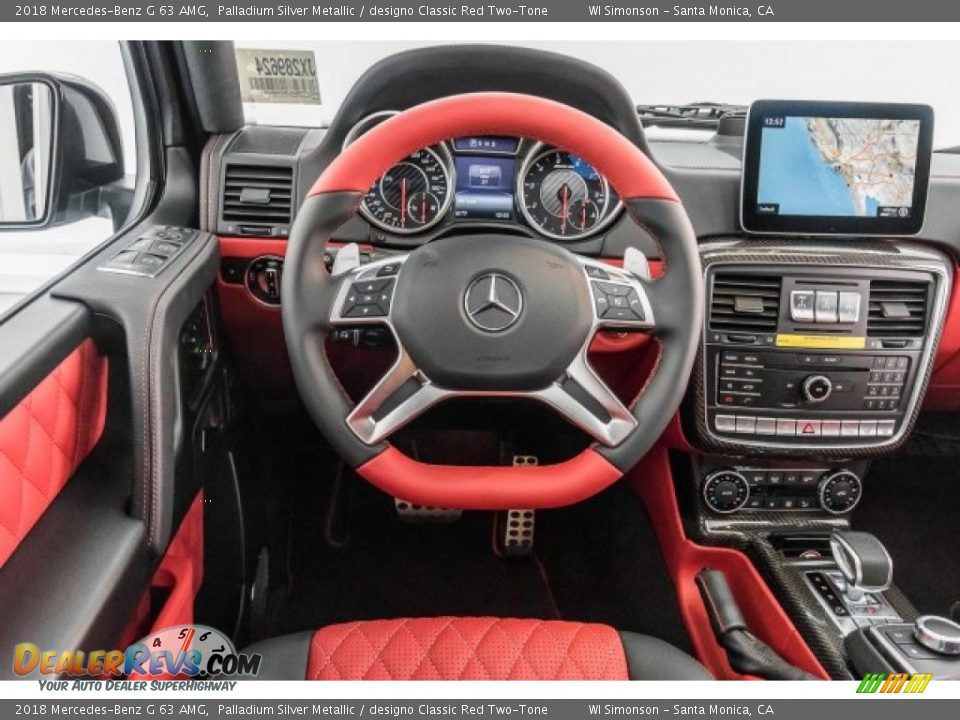 2018 Mercedes-Benz G 63 AMG Steering Wheel Photo #4