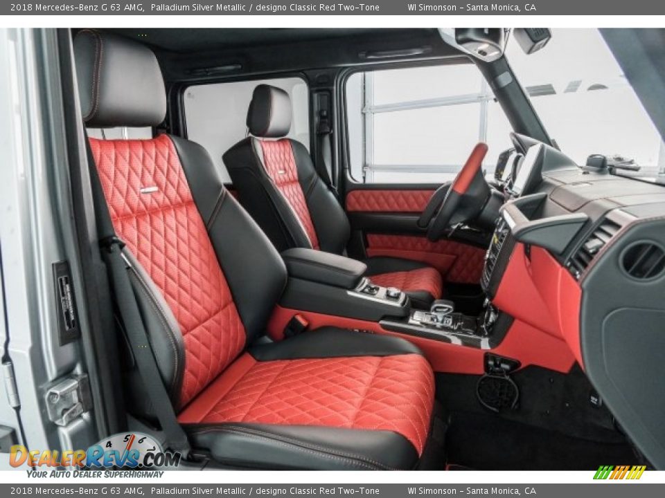 Front Seat of 2018 Mercedes-Benz G 63 AMG Photo #6