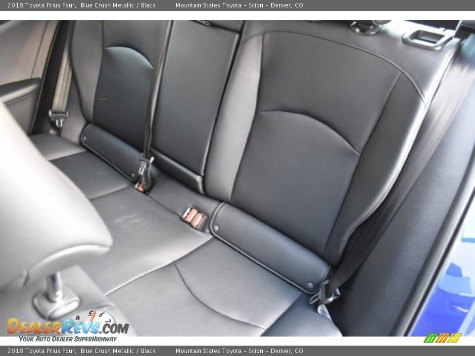 Rear Seat of 2018 Toyota Prius Four Photo #7