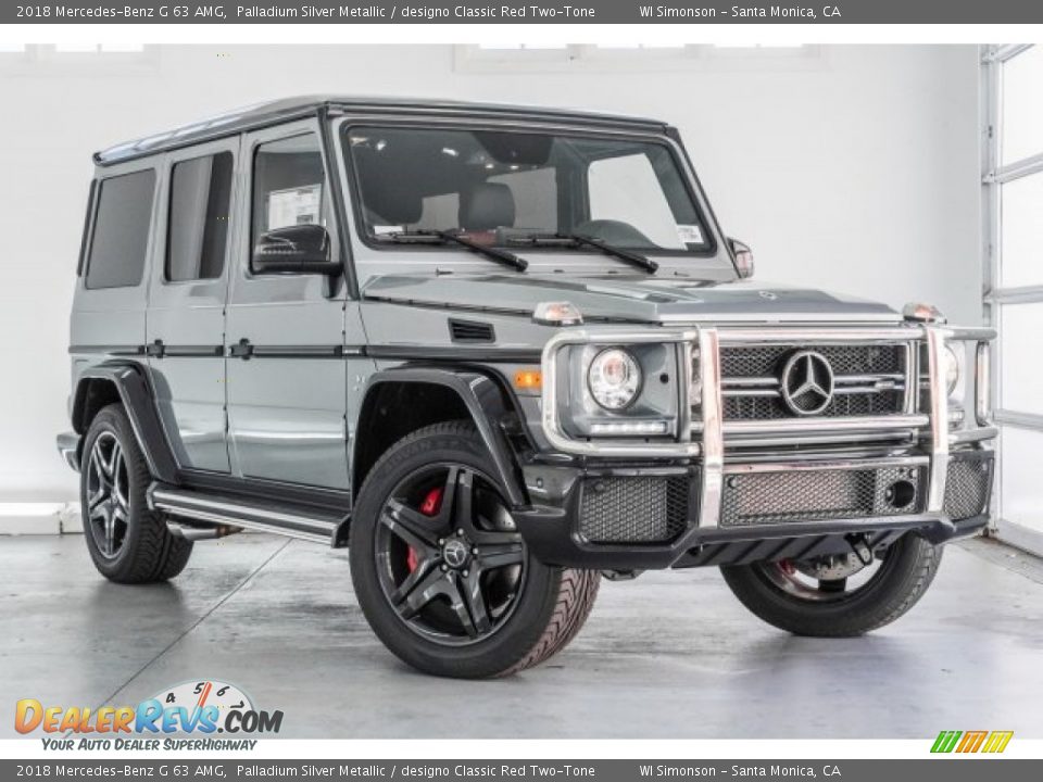 Front 3/4 View of 2018 Mercedes-Benz G 63 AMG Photo #15