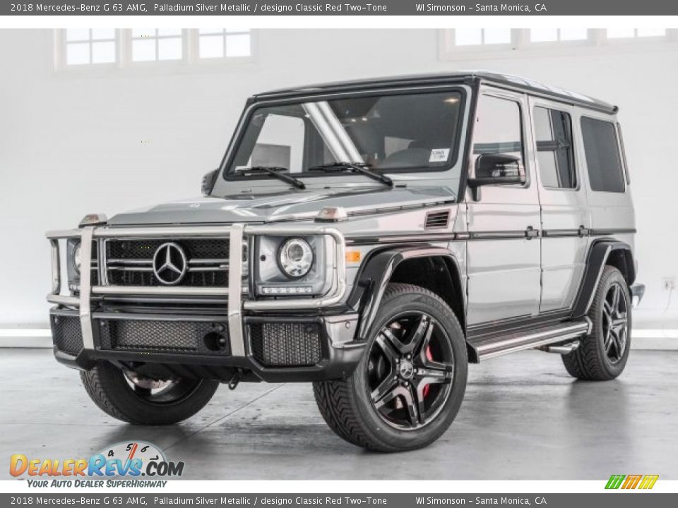 Palladium Silver Metallic 2018 Mercedes-Benz G 63 AMG Photo #17