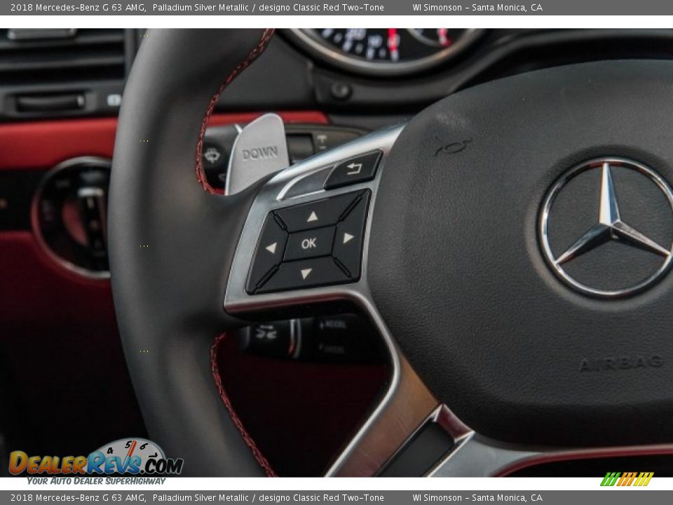 Controls of 2018 Mercedes-Benz G 63 AMG Photo #21