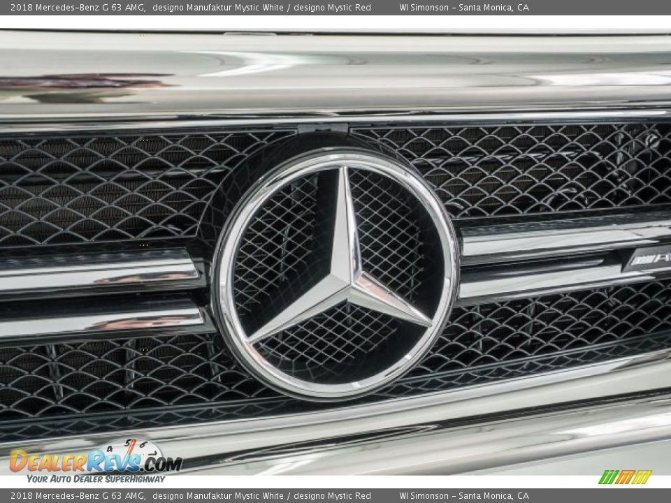 2018 Mercedes-Benz G 63 AMG designo Manufaktur Mystic White / designo Mystic Red Photo #17