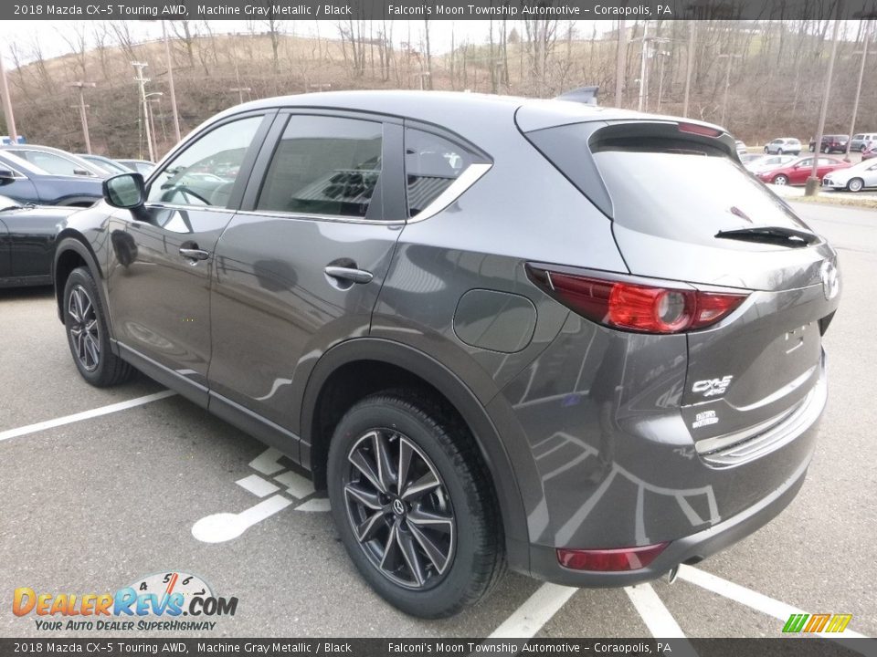 2018 Mazda CX-5 Touring AWD Machine Gray Metallic / Black Photo #6