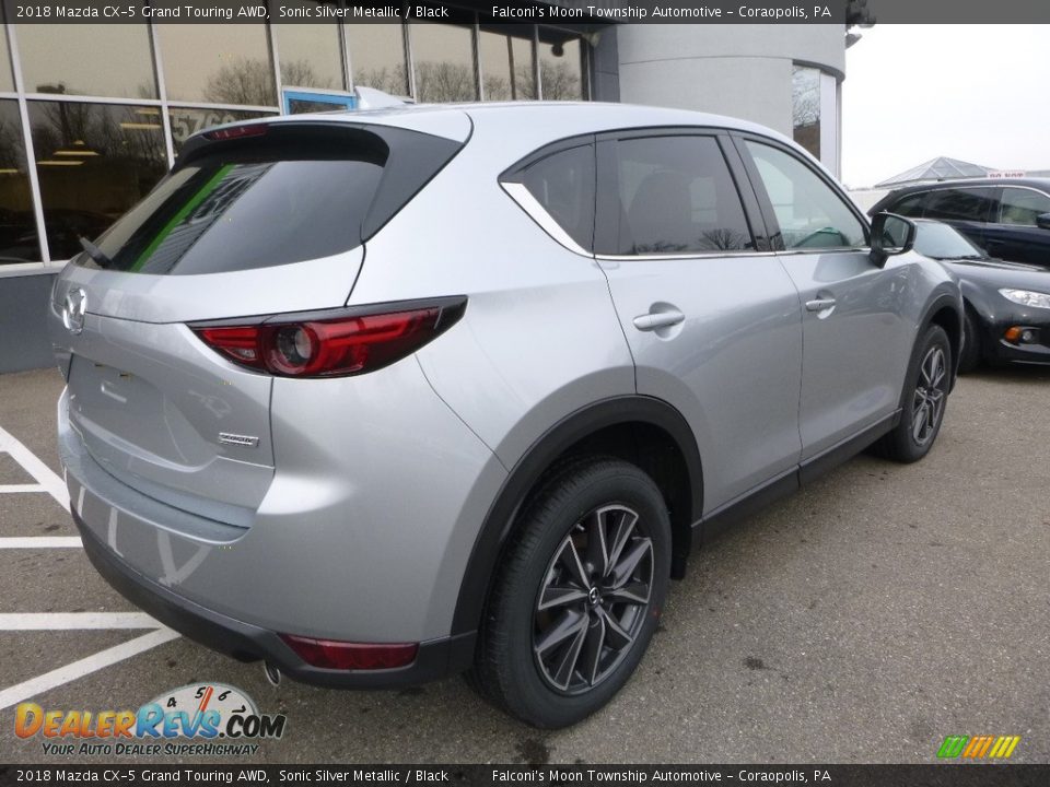 2018 Mazda CX-5 Grand Touring AWD Sonic Silver Metallic / Black Photo #2