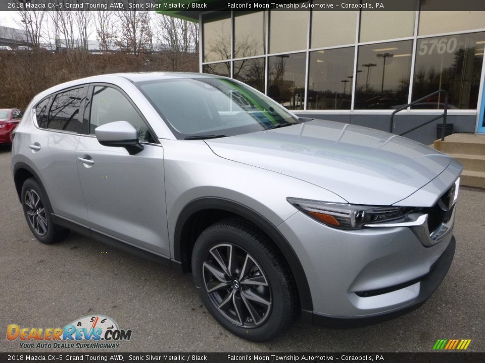 2018 Mazda CX-5 Grand Touring AWD Sonic Silver Metallic / Black Photo #3