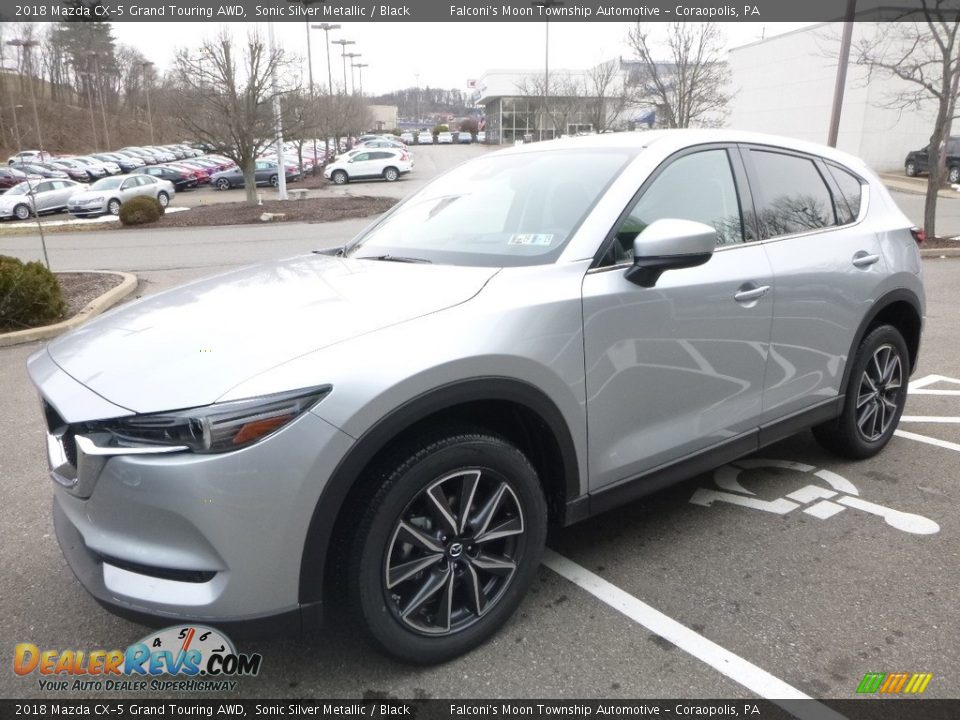 2018 Mazda CX-5 Grand Touring AWD Sonic Silver Metallic / Black Photo #5