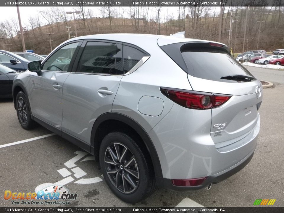 2018 Mazda CX-5 Grand Touring AWD Sonic Silver Metallic / Black Photo #6