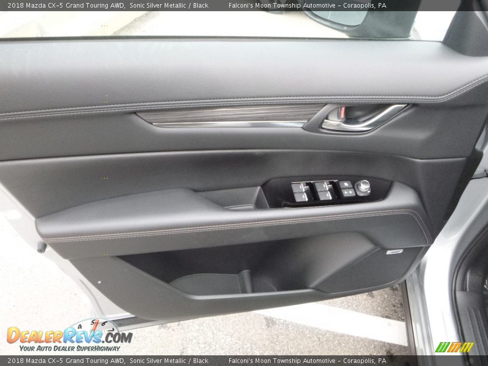 2018 Mazda CX-5 Grand Touring AWD Sonic Silver Metallic / Black Photo #10