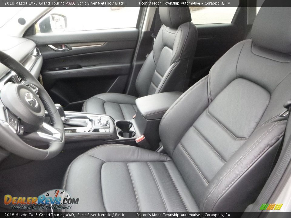 2018 Mazda CX-5 Grand Touring AWD Sonic Silver Metallic / Black Photo #11