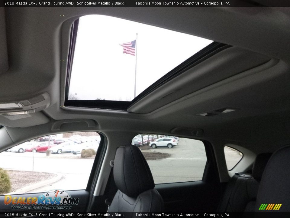 2018 Mazda CX-5 Grand Touring AWD Sonic Silver Metallic / Black Photo #13