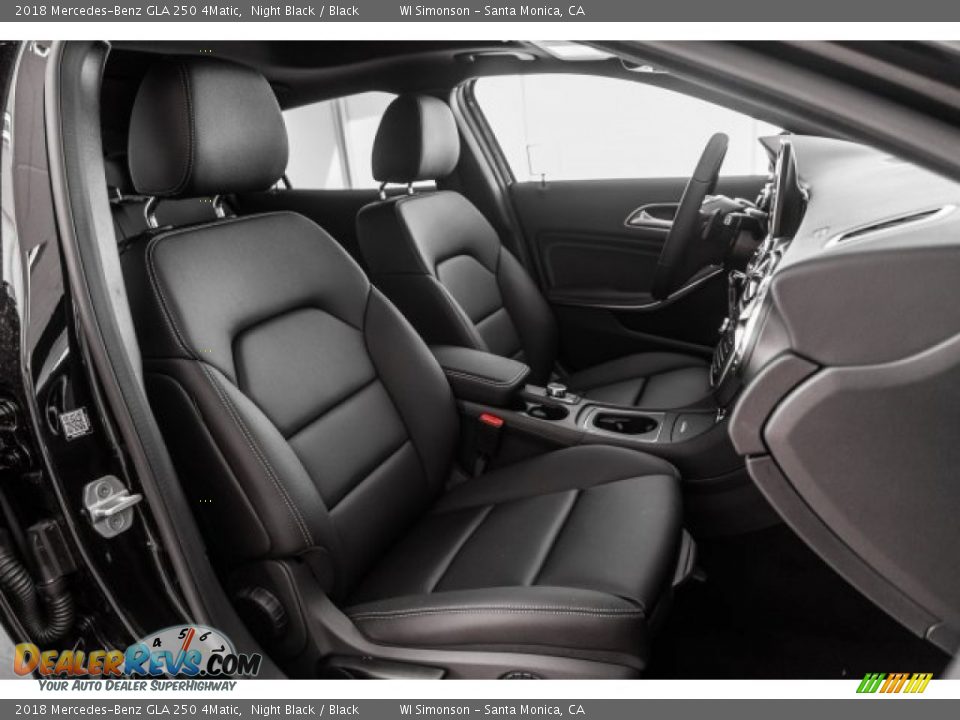 2018 Mercedes-Benz GLA 250 4Matic Night Black / Black Photo #2