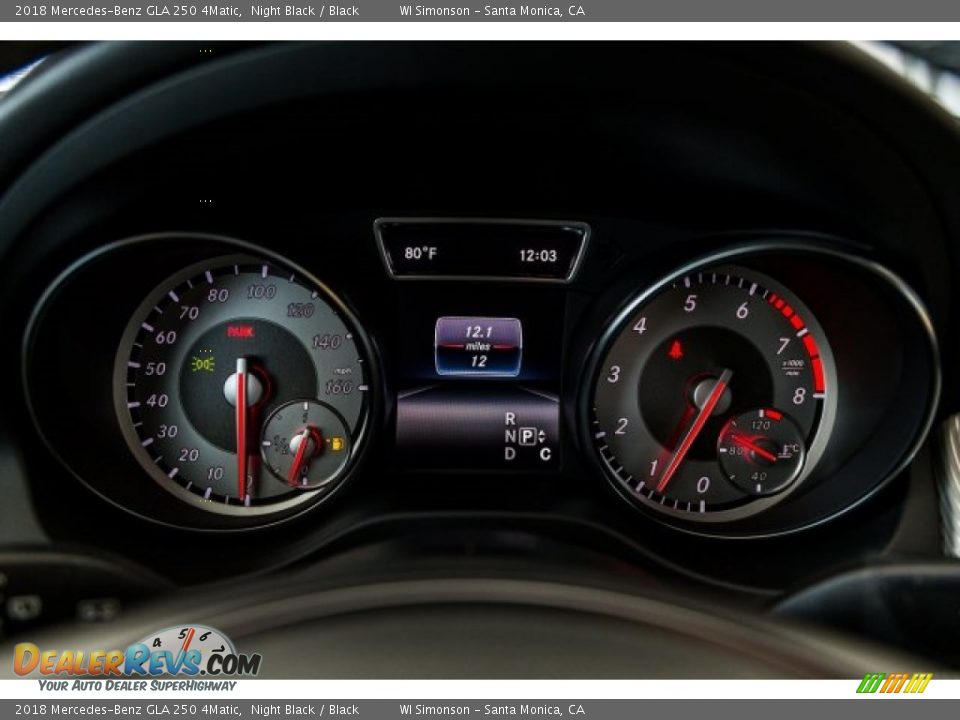 2018 Mercedes-Benz GLA 250 4Matic Night Black / Black Photo #7