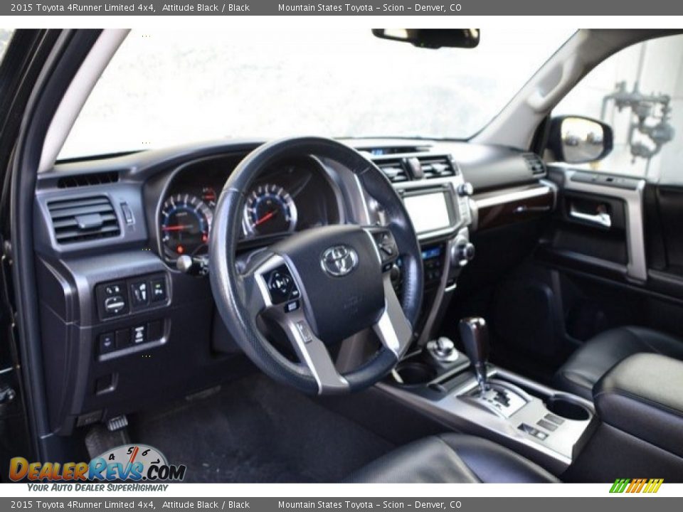 2015 Toyota 4Runner Limited 4x4 Attitude Black / Black Photo #10