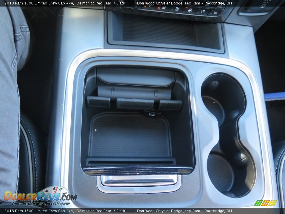 2018 Ram 1500 Limited Crew Cab 4x4 Delmonico Red Pearl / Black Photo #16