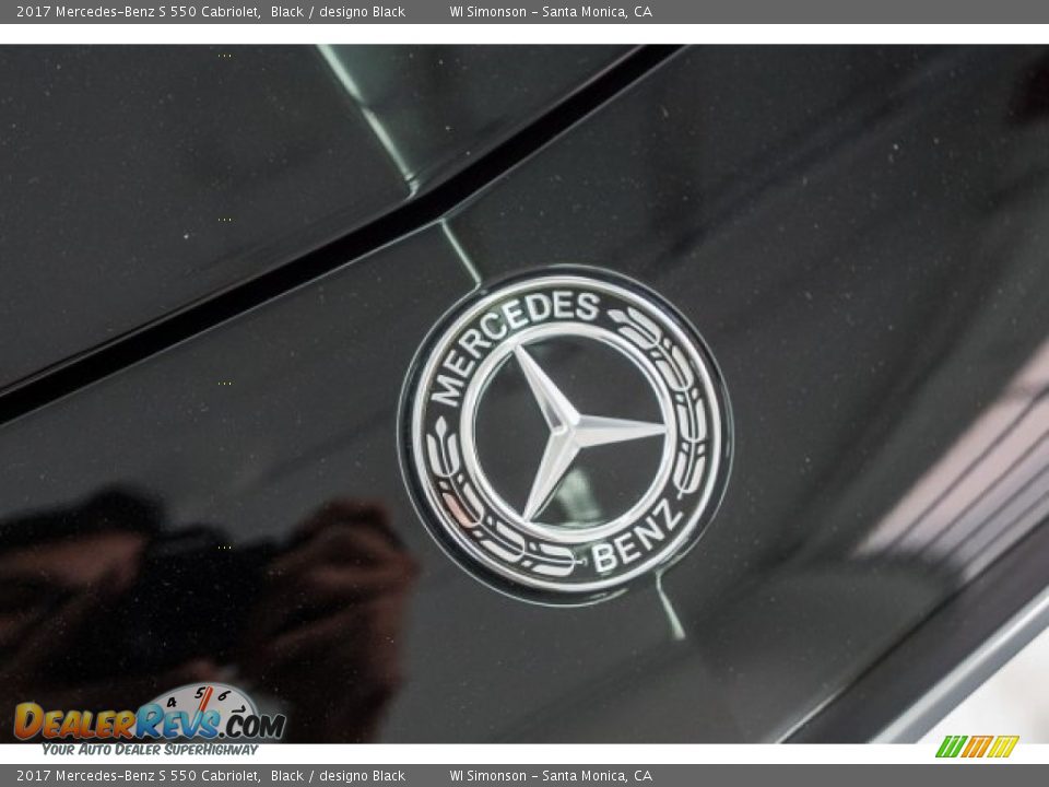 2017 Mercedes-Benz S 550 Cabriolet Black / designo Black Photo #23