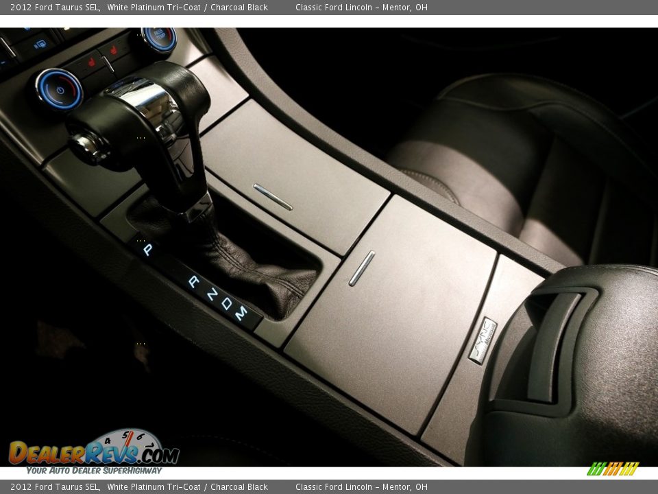 2012 Ford Taurus SEL White Platinum Tri-Coat / Charcoal Black Photo #11
