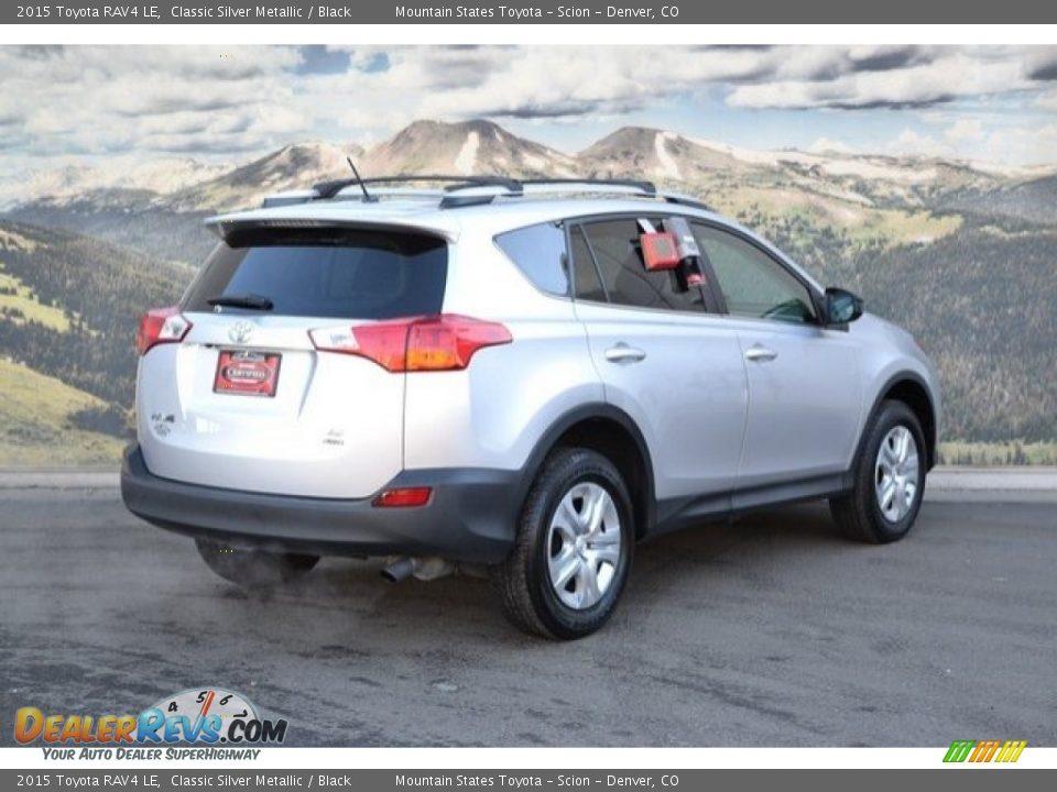2015 Toyota RAV4 LE Classic Silver Metallic / Black Photo #3