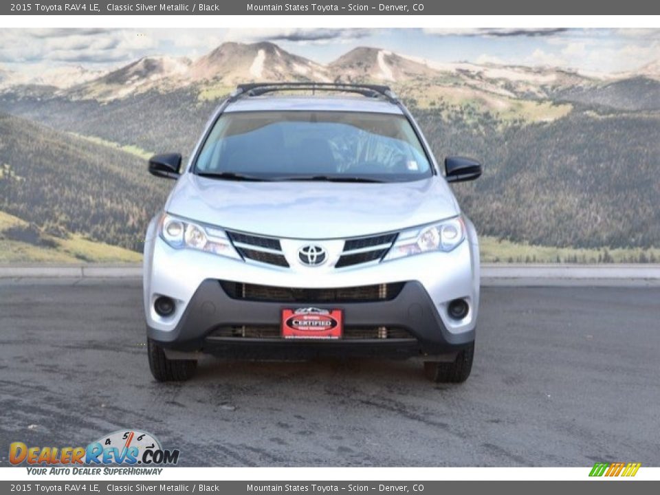 2015 Toyota RAV4 LE Classic Silver Metallic / Black Photo #4