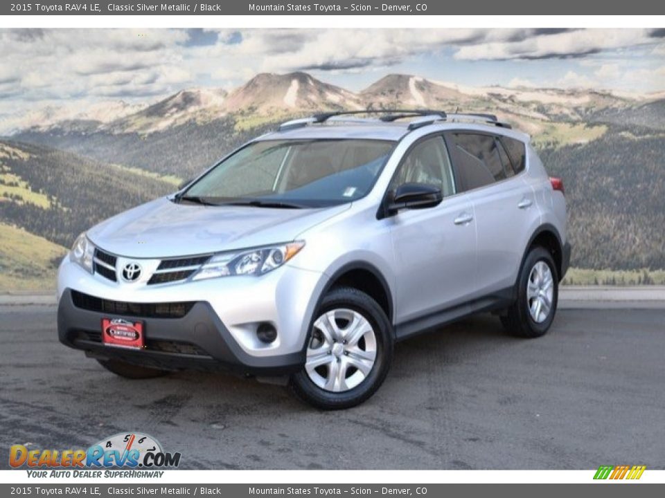 2015 Toyota RAV4 LE Classic Silver Metallic / Black Photo #5
