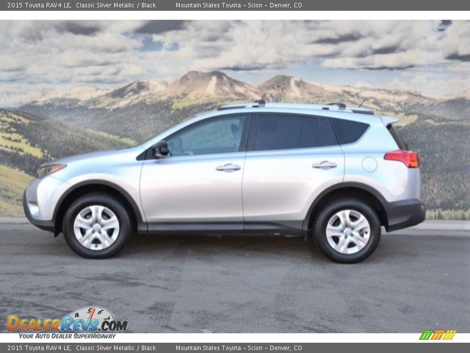 2015 Toyota RAV4 LE Classic Silver Metallic / Black Photo #6