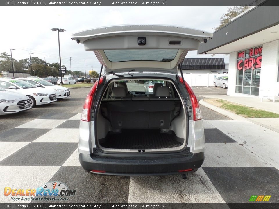 2013 Honda CR-V EX-L Alabaster Silver Metallic / Gray Photo #5