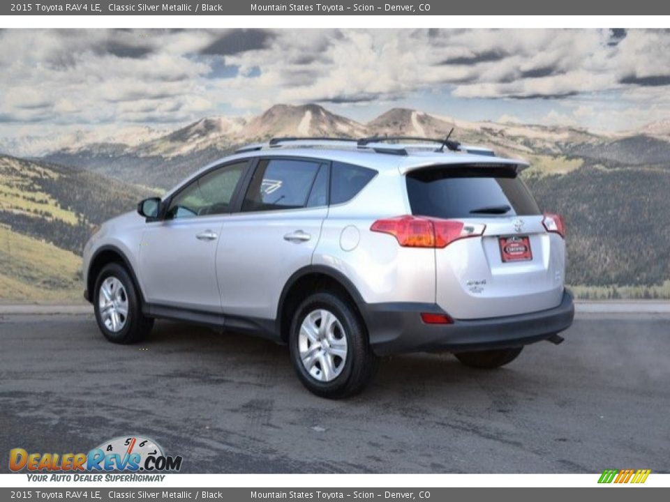 2015 Toyota RAV4 LE Classic Silver Metallic / Black Photo #8