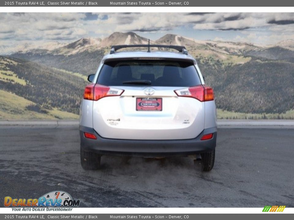 2015 Toyota RAV4 LE Classic Silver Metallic / Black Photo #9