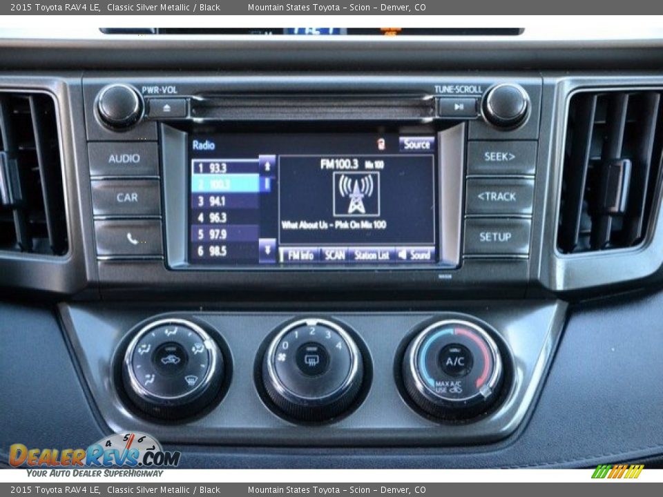 2015 Toyota RAV4 LE Classic Silver Metallic / Black Photo #15