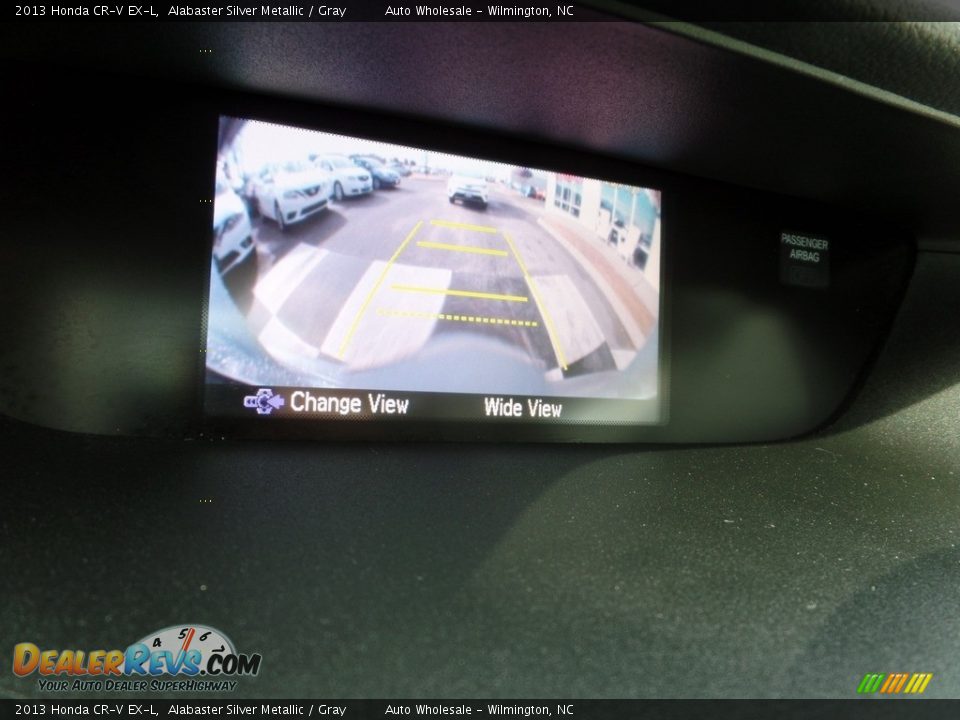 2013 Honda CR-V EX-L Alabaster Silver Metallic / Gray Photo #18