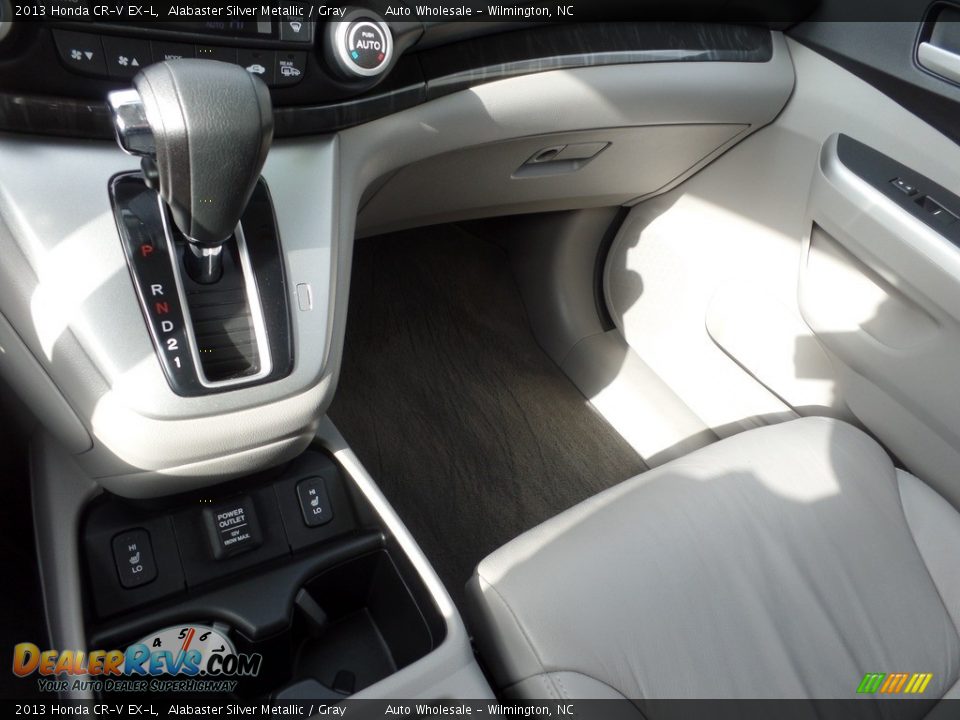 2013 Honda CR-V EX-L Alabaster Silver Metallic / Gray Photo #19