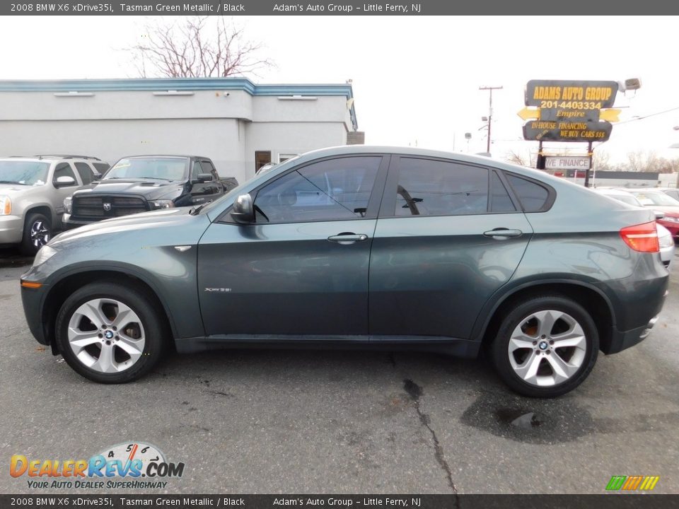 2008 BMW X6 xDrive35i Tasman Green Metallic / Black Photo #2