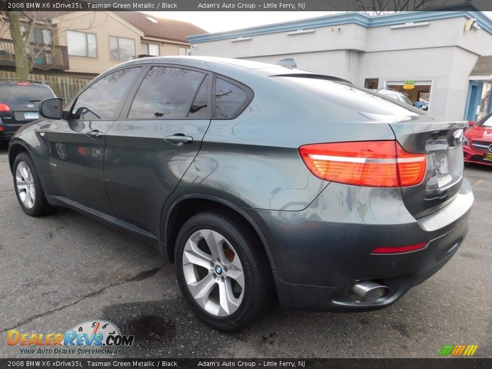 2008 BMW X6 xDrive35i Tasman Green Metallic / Black Photo #3