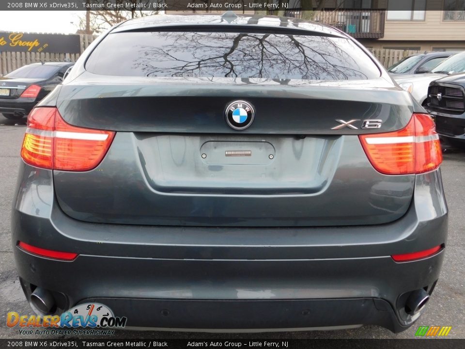 2008 BMW X6 xDrive35i Tasman Green Metallic / Black Photo #4