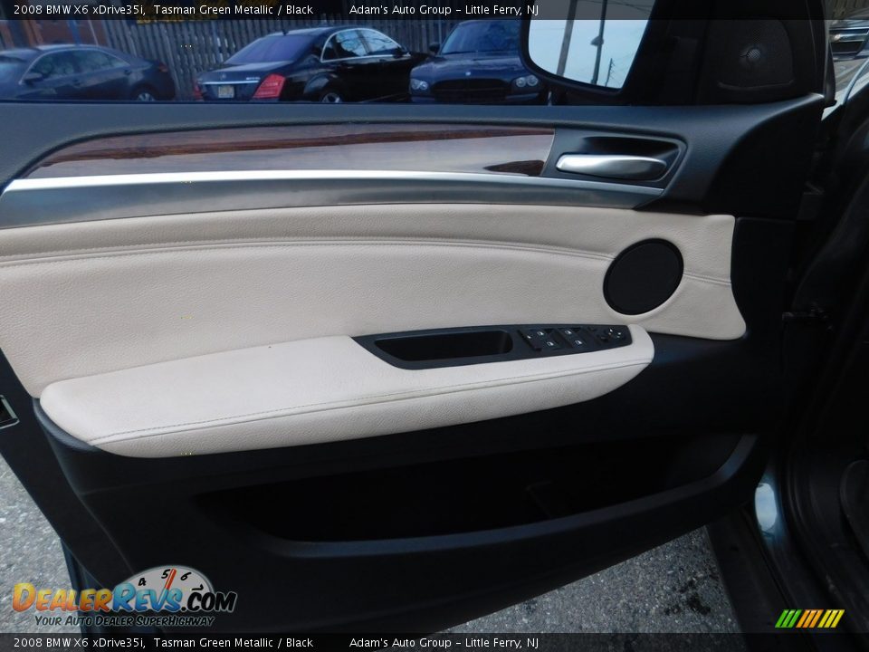 2008 BMW X6 xDrive35i Tasman Green Metallic / Black Photo #8