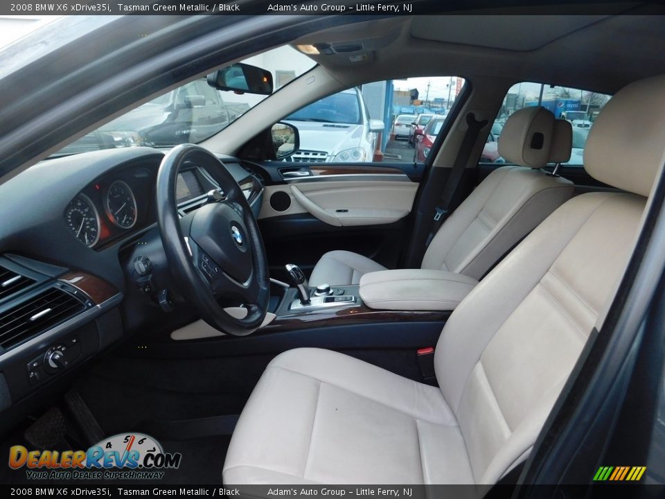 2008 BMW X6 xDrive35i Tasman Green Metallic / Black Photo #10