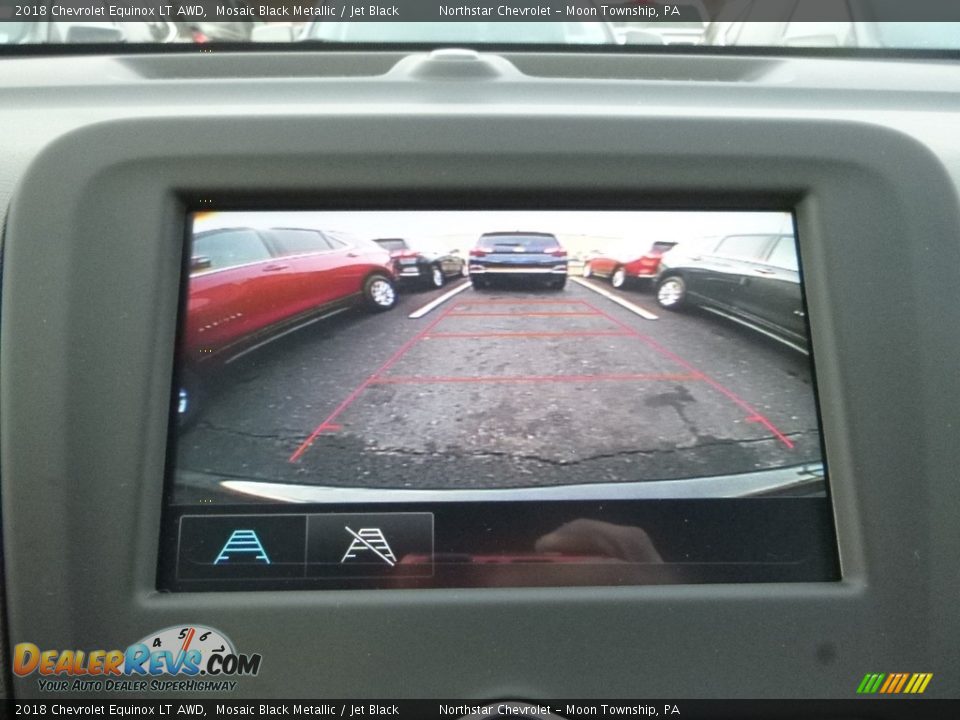 2018 Chevrolet Equinox LT AWD Mosaic Black Metallic / Jet Black Photo #17