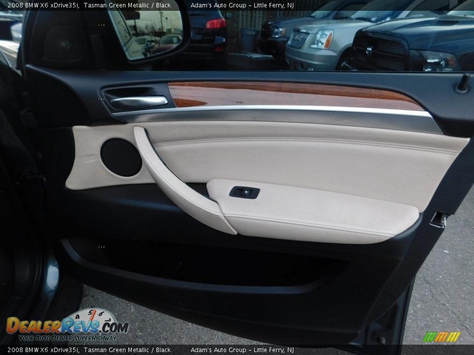 2008 BMW X6 xDrive35i Tasman Green Metallic / Black Photo #13