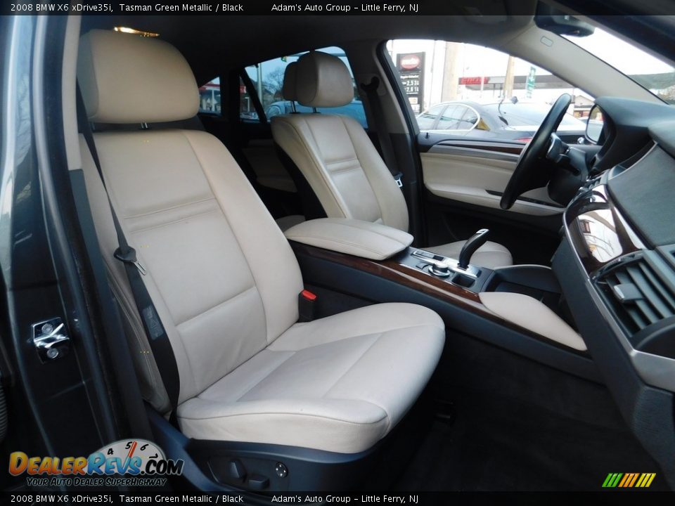 2008 BMW X6 xDrive35i Tasman Green Metallic / Black Photo #15