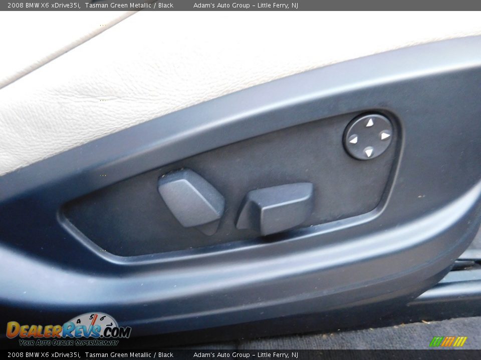 2008 BMW X6 xDrive35i Tasman Green Metallic / Black Photo #16