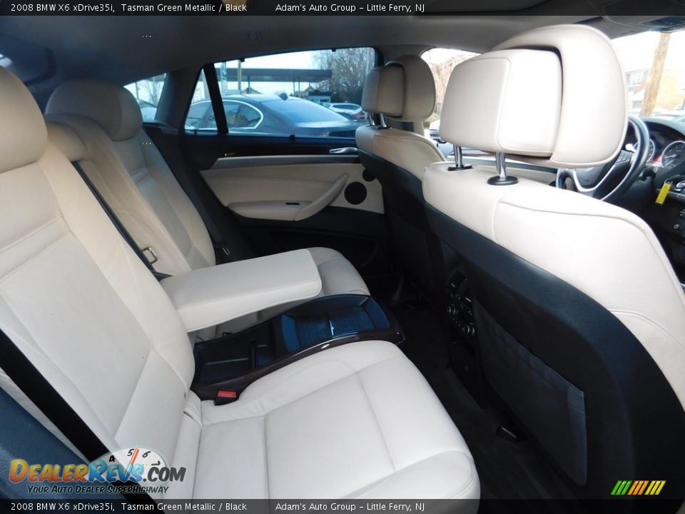 2008 BMW X6 xDrive35i Tasman Green Metallic / Black Photo #18
