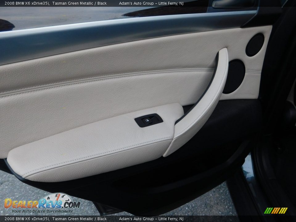 2008 BMW X6 xDrive35i Tasman Green Metallic / Black Photo #19