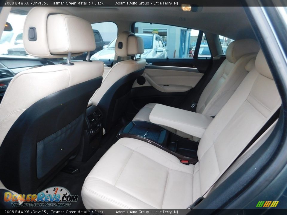 2008 BMW X6 xDrive35i Tasman Green Metallic / Black Photo #20