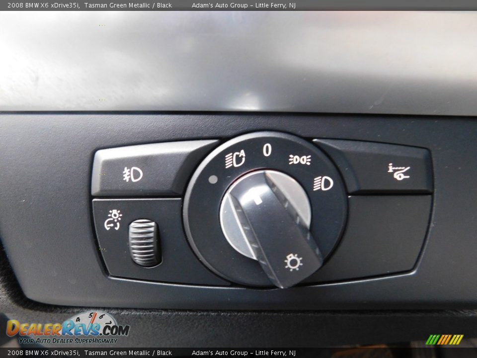 2008 BMW X6 xDrive35i Tasman Green Metallic / Black Photo #21