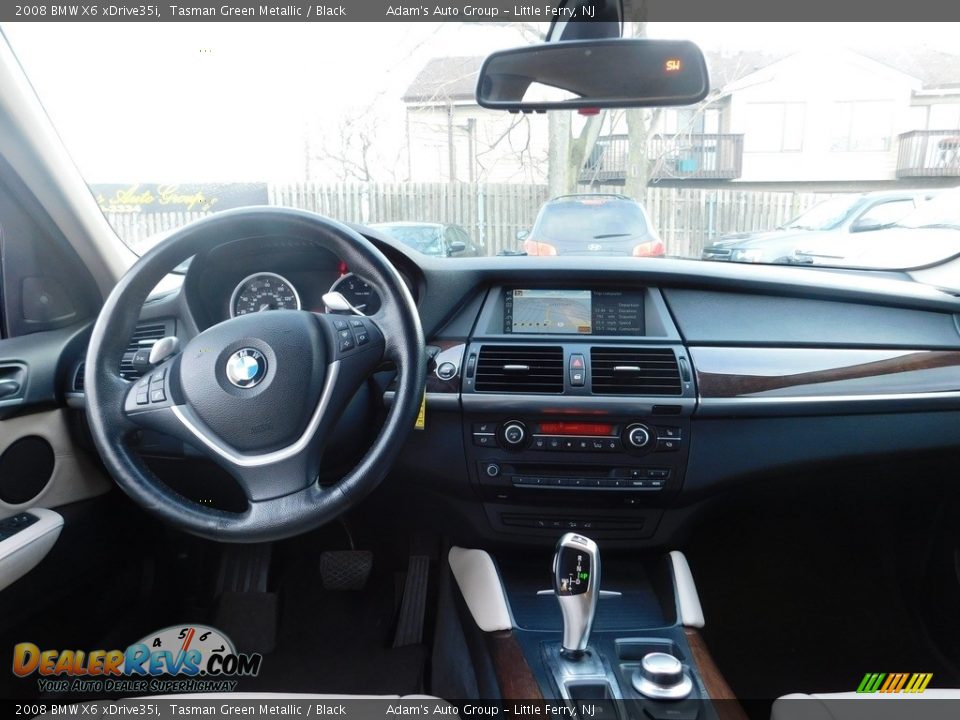 2008 BMW X6 xDrive35i Tasman Green Metallic / Black Photo #22